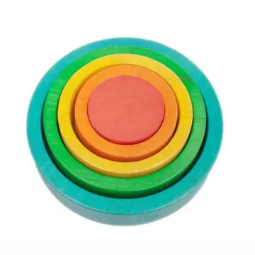 Colored Nesting and Stacking Bowls