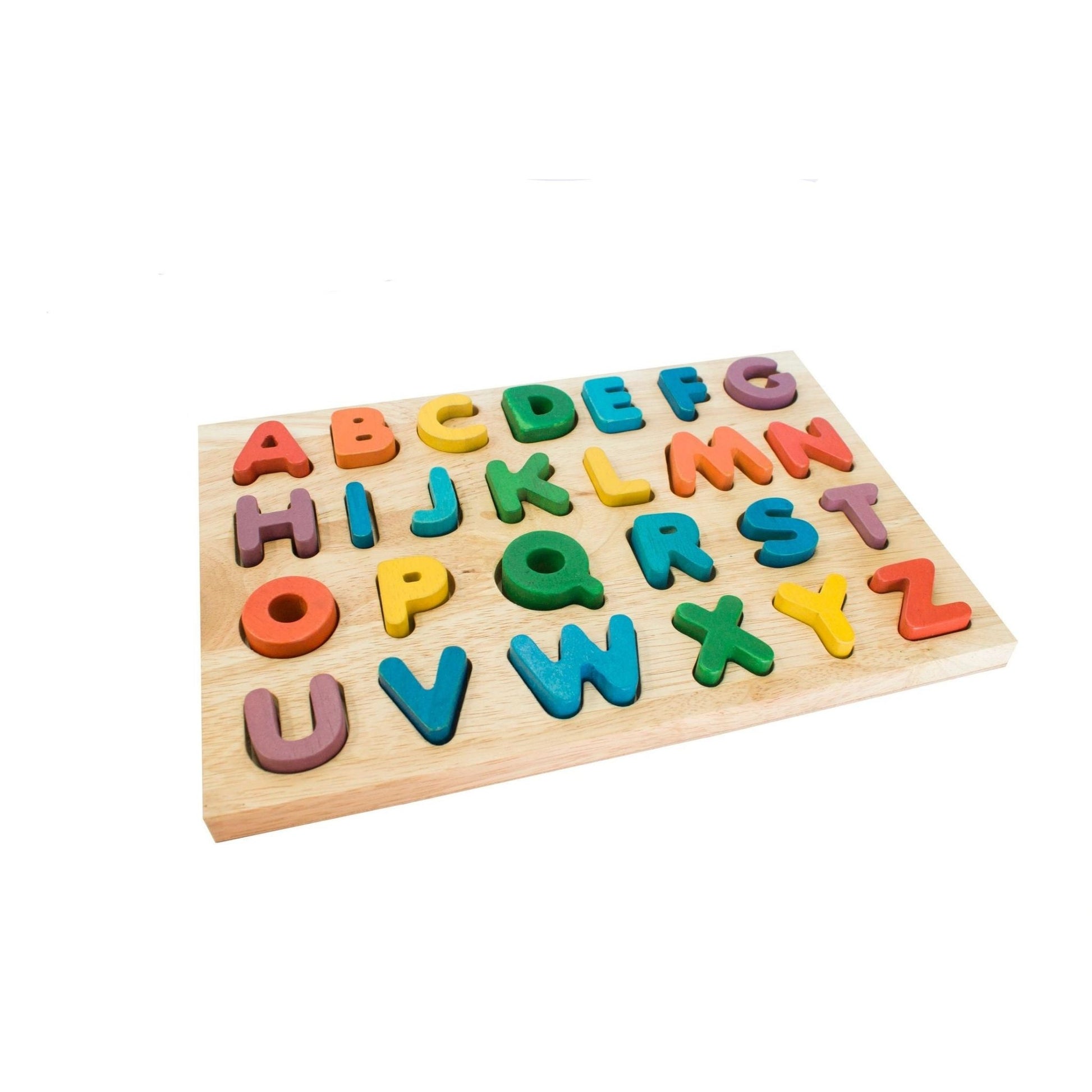 Colorful Capital Letter Puzzle