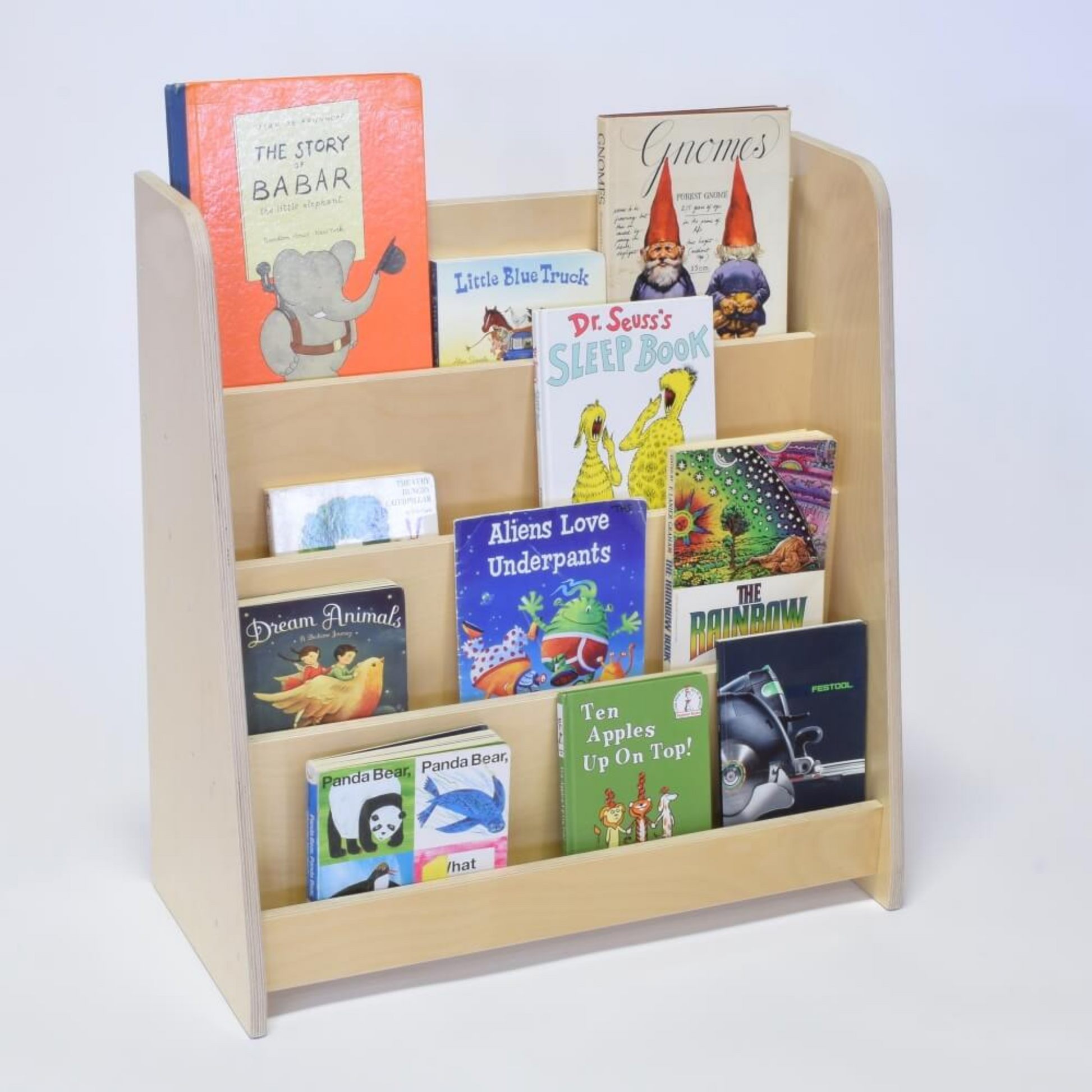 Tiered Montessori Bookshelf