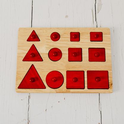 Toddler Knob Shapes Puzzle