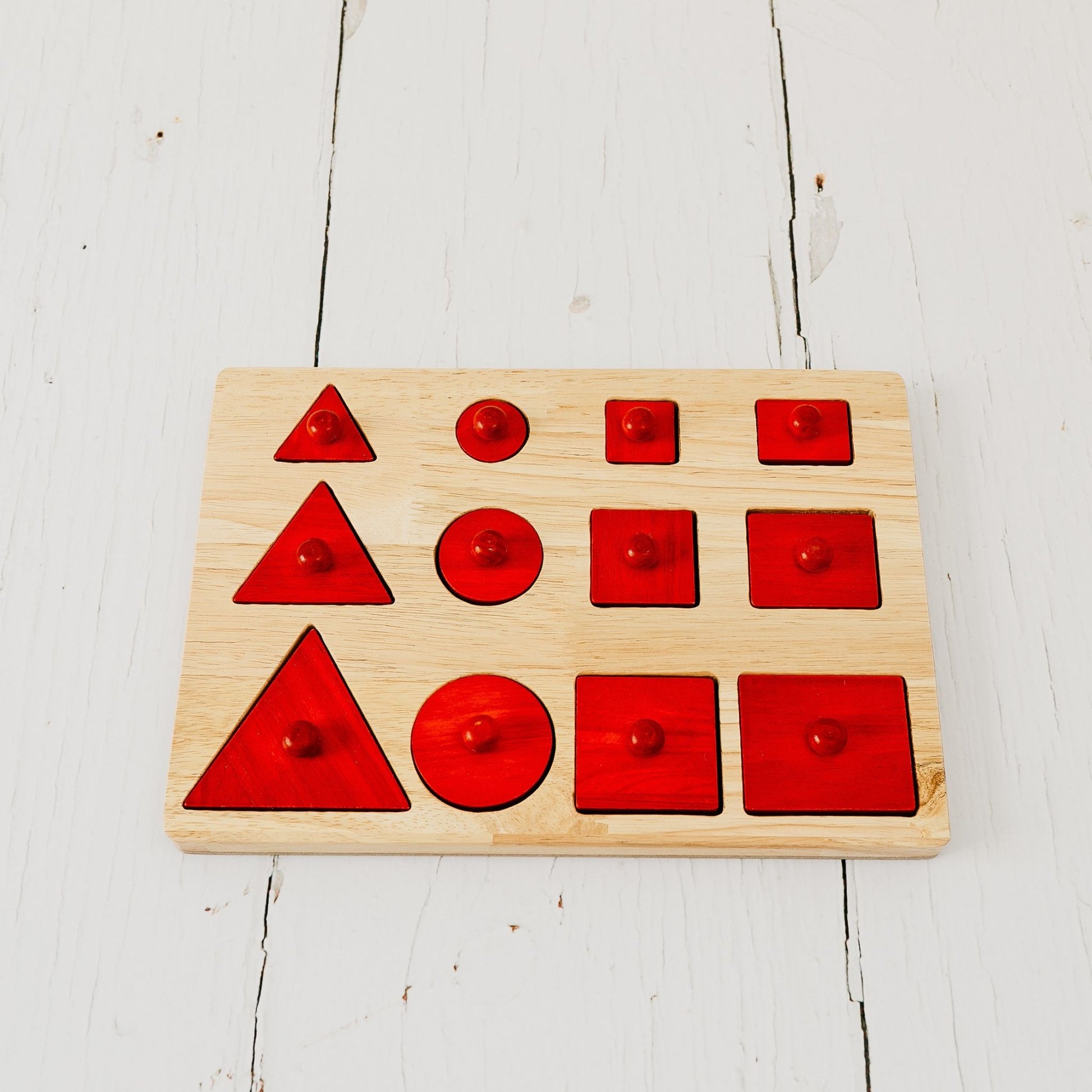 Toddler Knob Shapes Puzzle