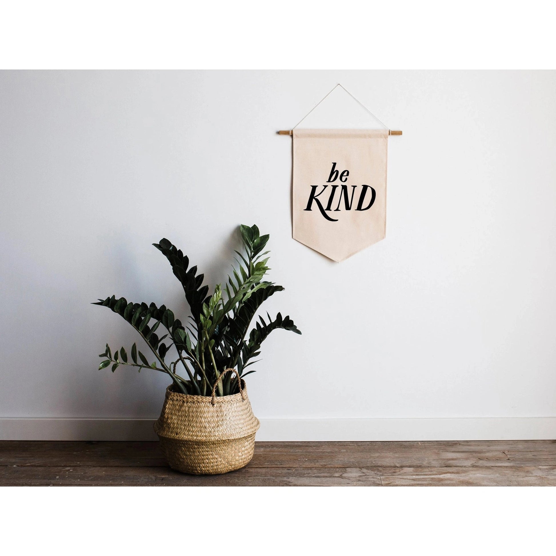 Be Kind Canvas Banner - The Nurturing Nook