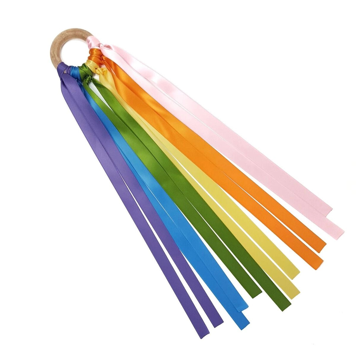 Montessori/ Waldorf Hand Kites/ Hand Wands - Rainbow
