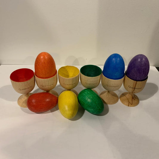 Wooden Color Sorting Eggs