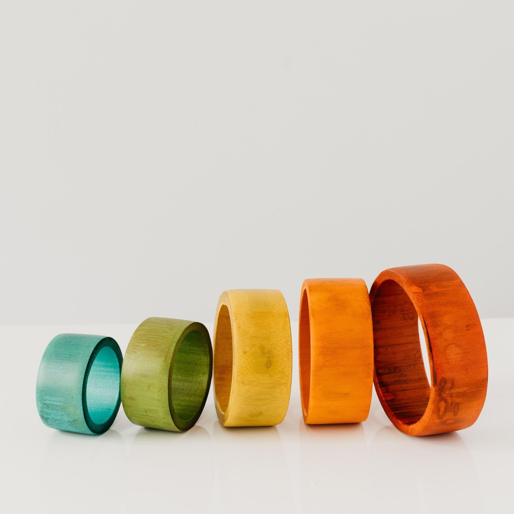 Bamboo Stacking Rings