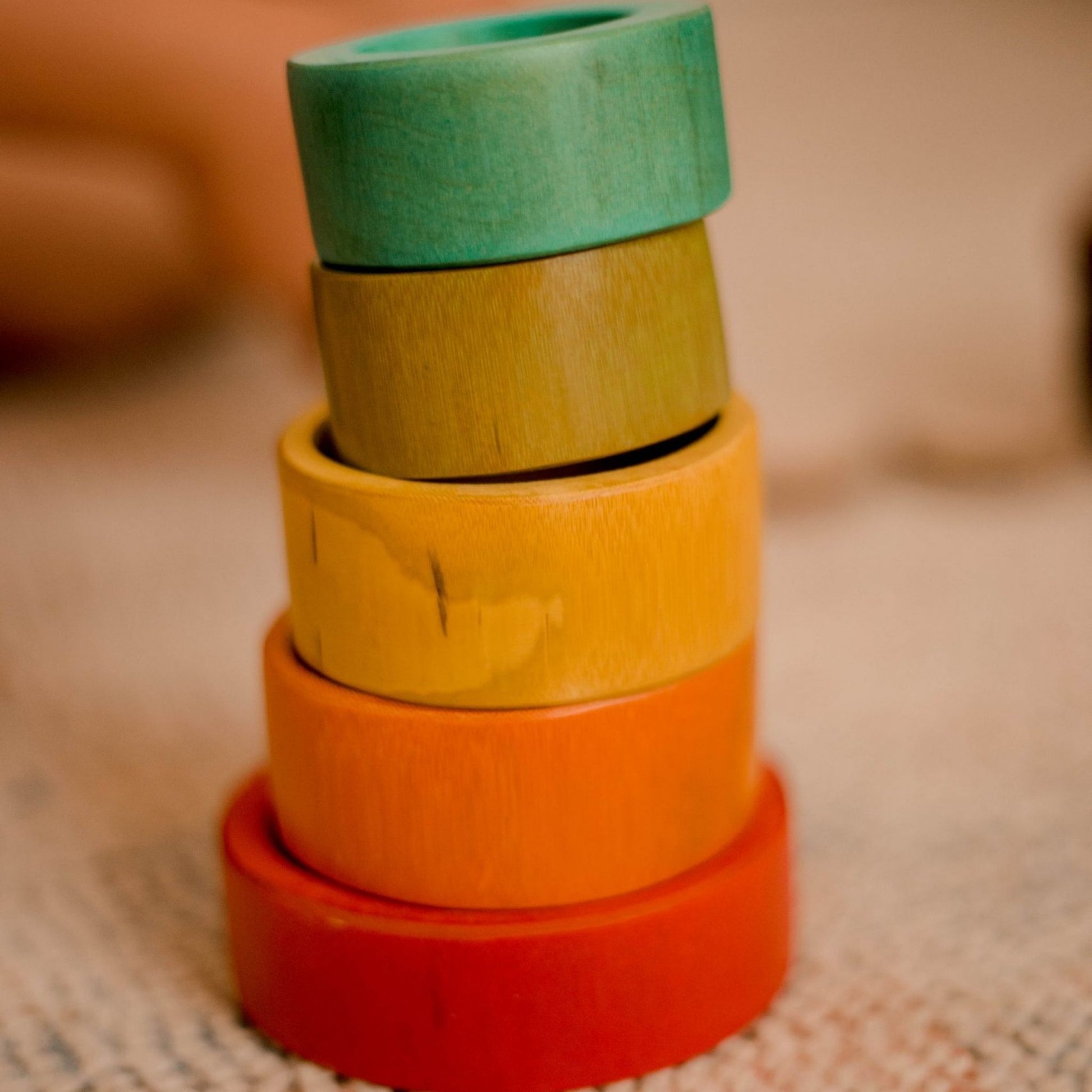 Bamboo Stacking Rings