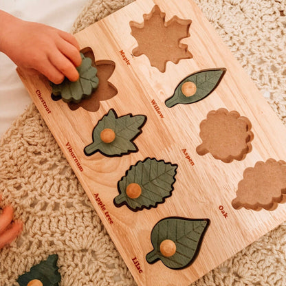 Montessori Leaf Puzzle