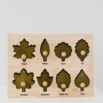 Montessori Leaf Puzzle