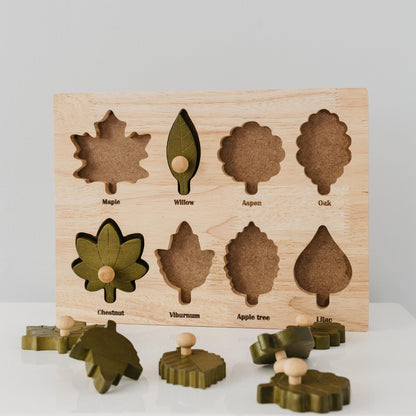 Montessori Leaf Puzzle