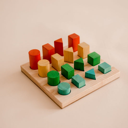 Color and Size Sorting Board