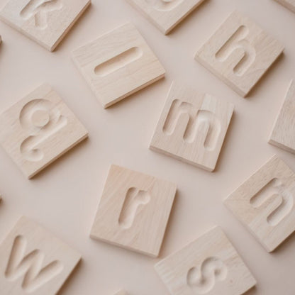 Lower Case Letter Tracing Tiles