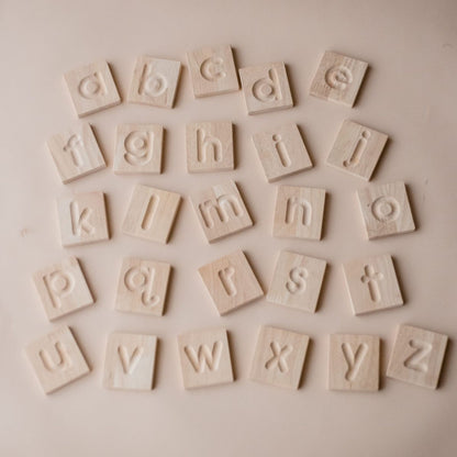 Lower Case Letter Tracing Tiles