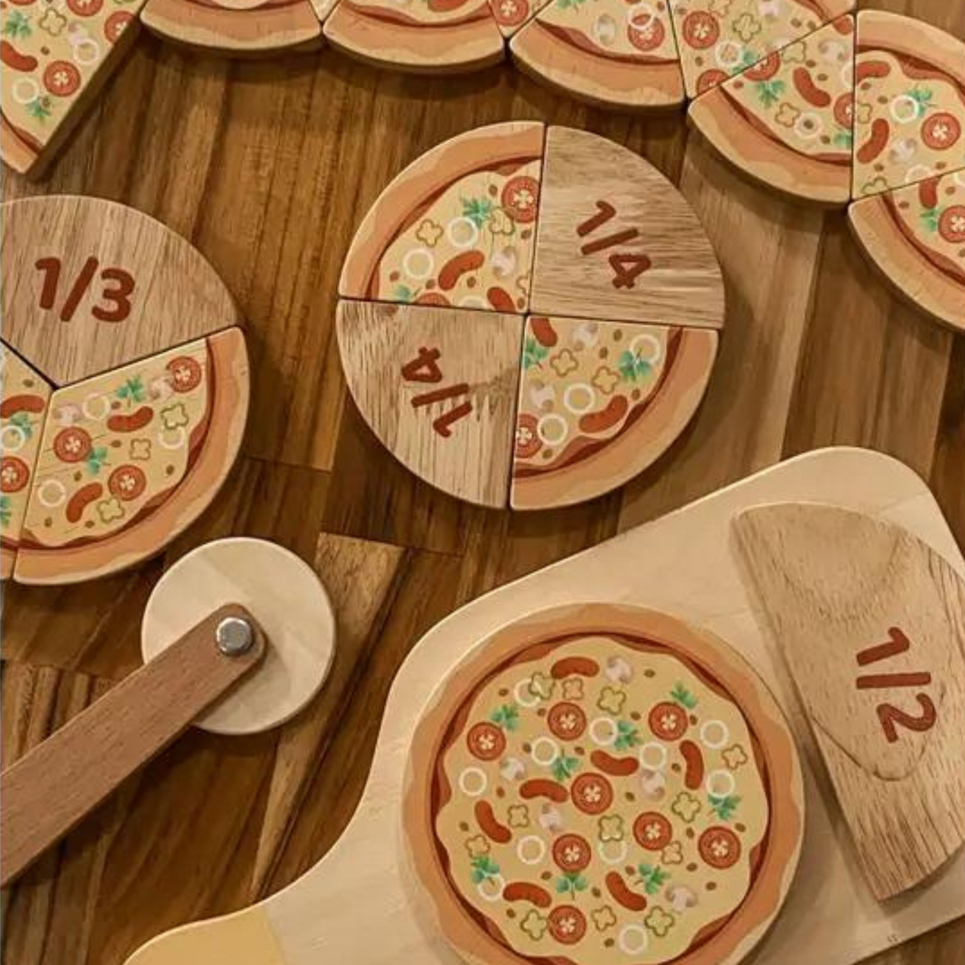 Pizza Fraction Learning Kit