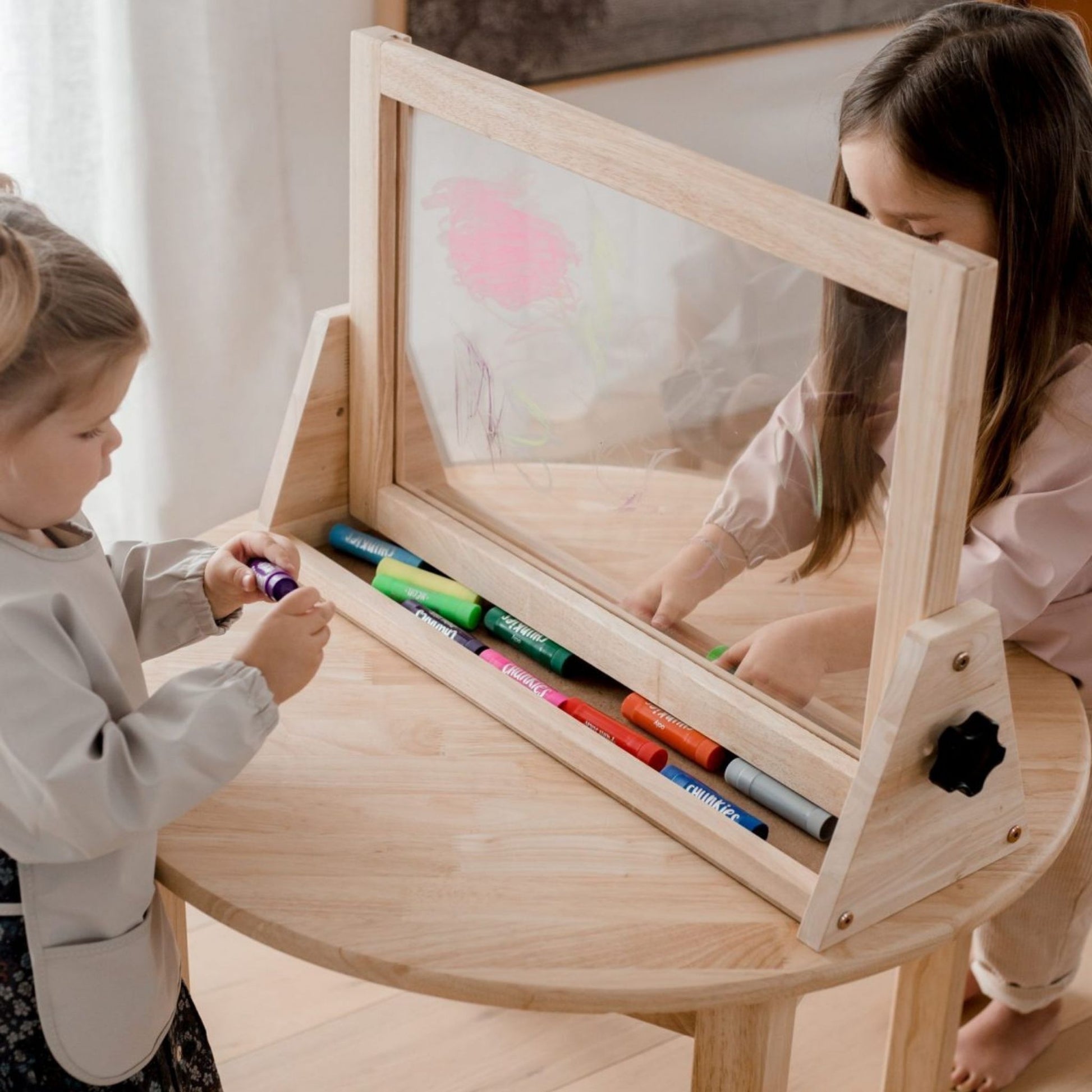 4 in 1 Toddler Wooden Easel