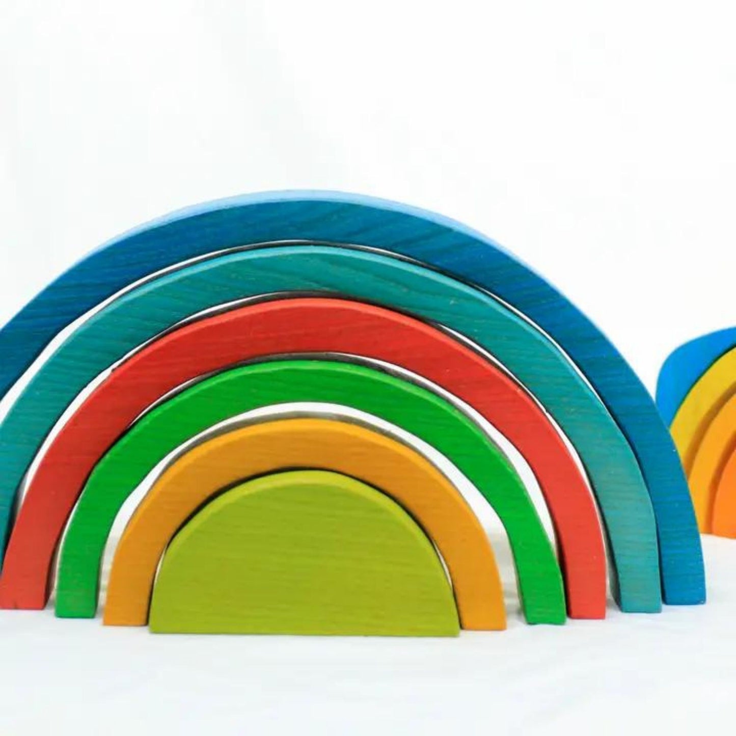 Large Color Rainbow Block Set