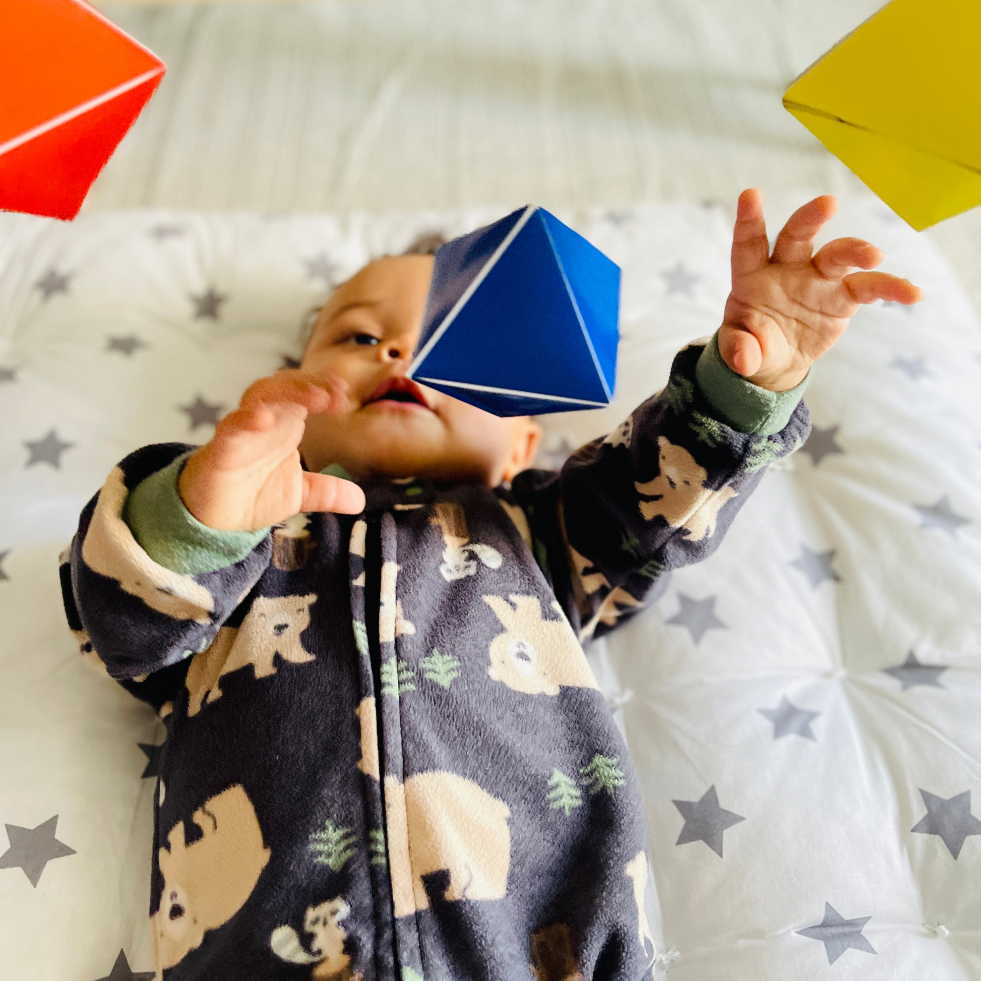 Montessori Octahedron Mobile