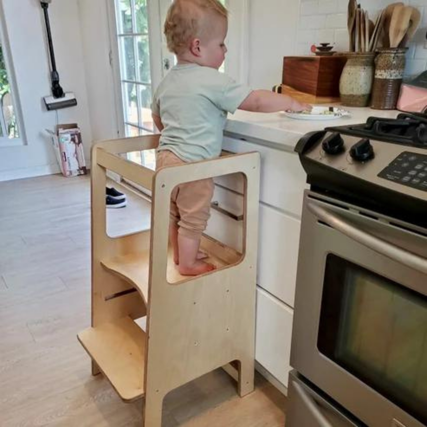 Toddler Tower (For one or two kids) - The Nurturing Nook