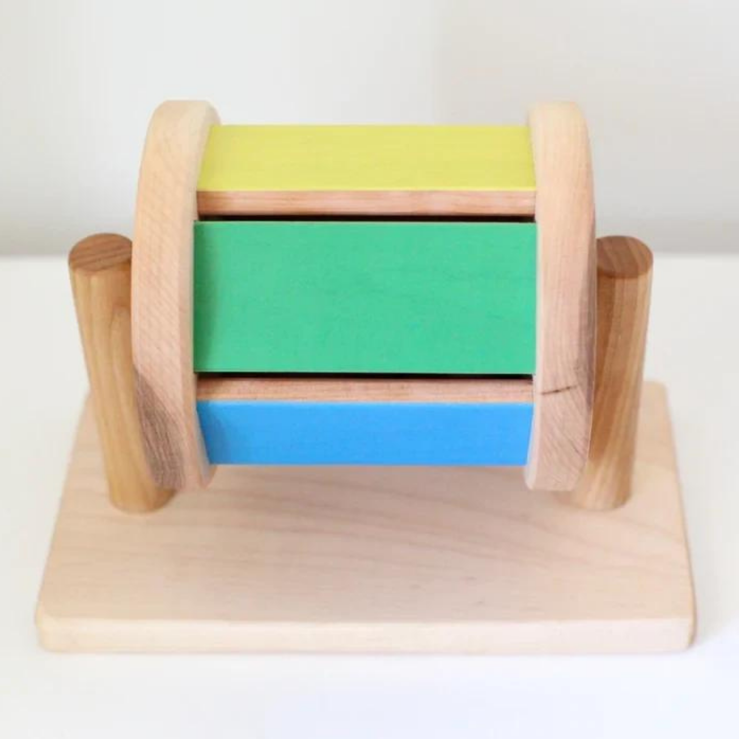 Montessori Spinning Rainbow Drum