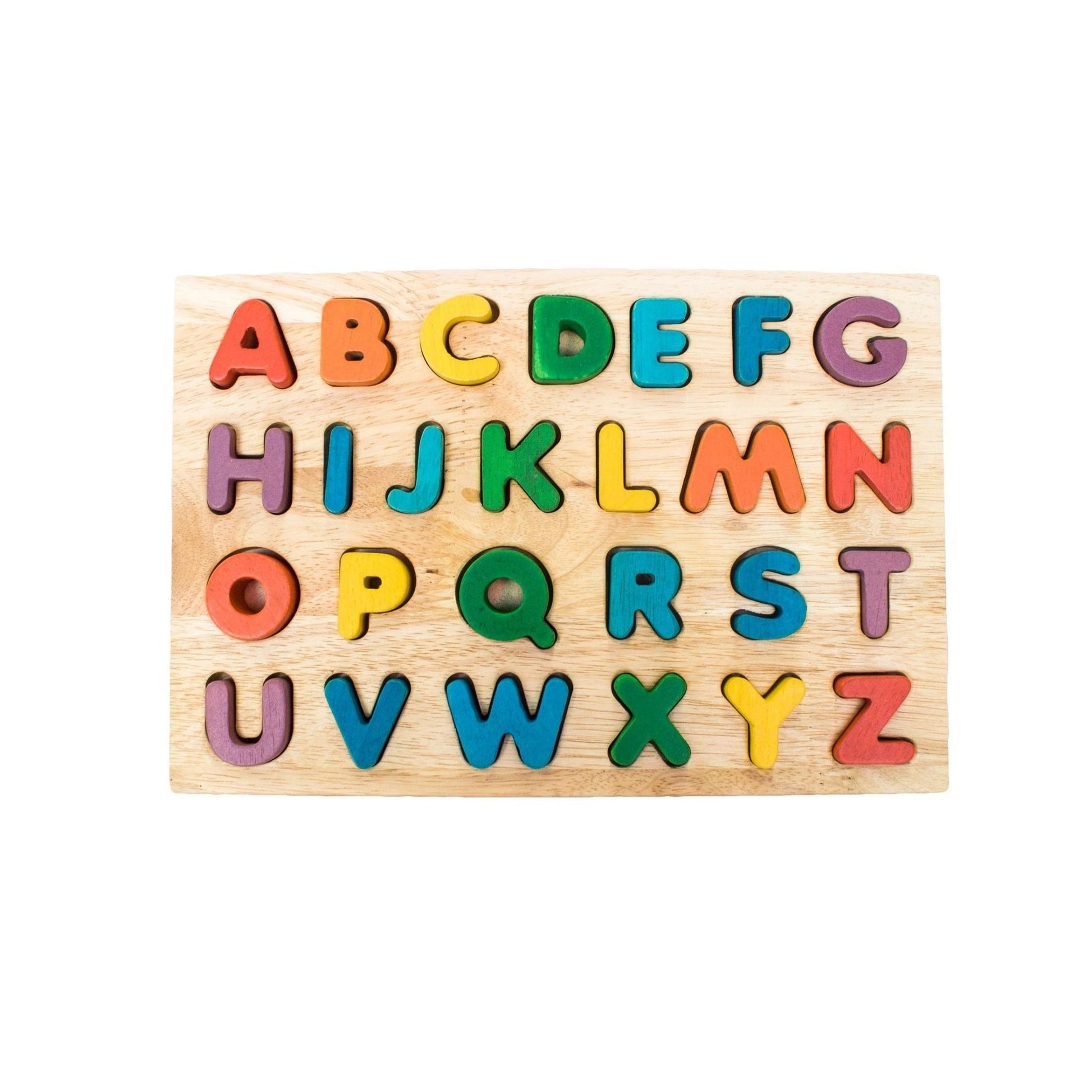 Colorful Capital Letter Puzzle