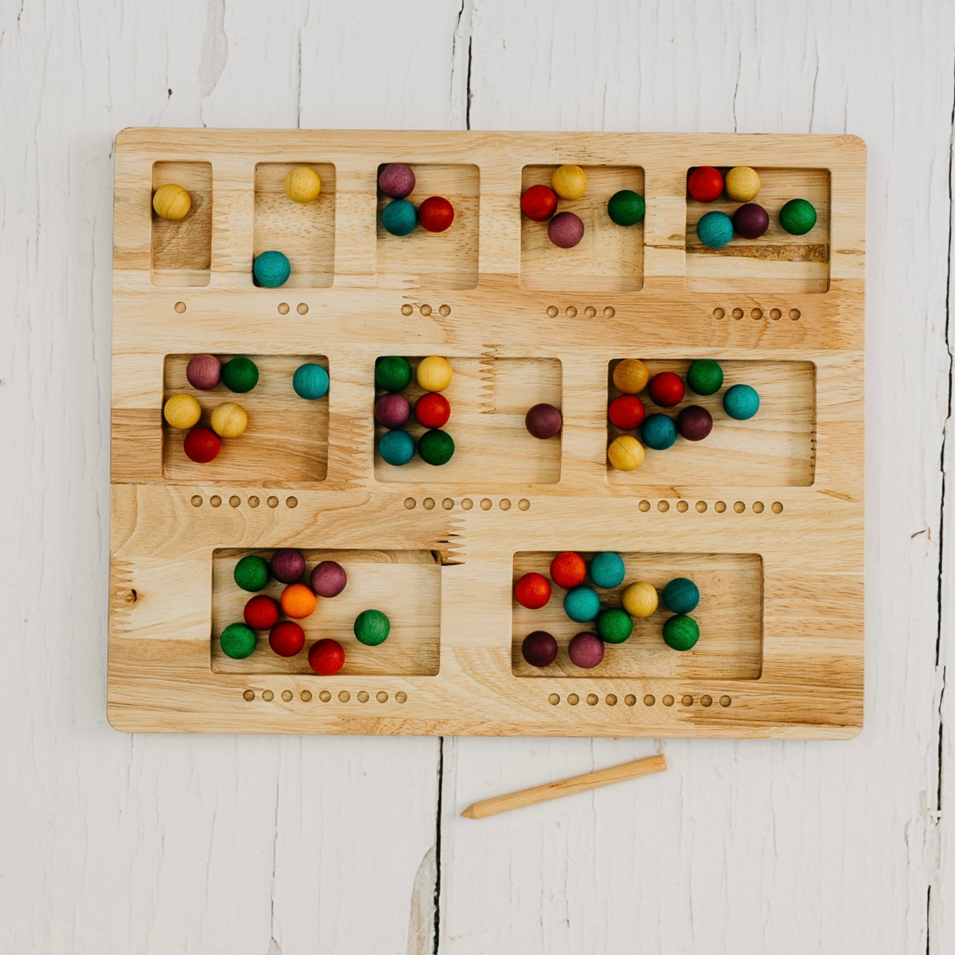 Double Sided Counting Board