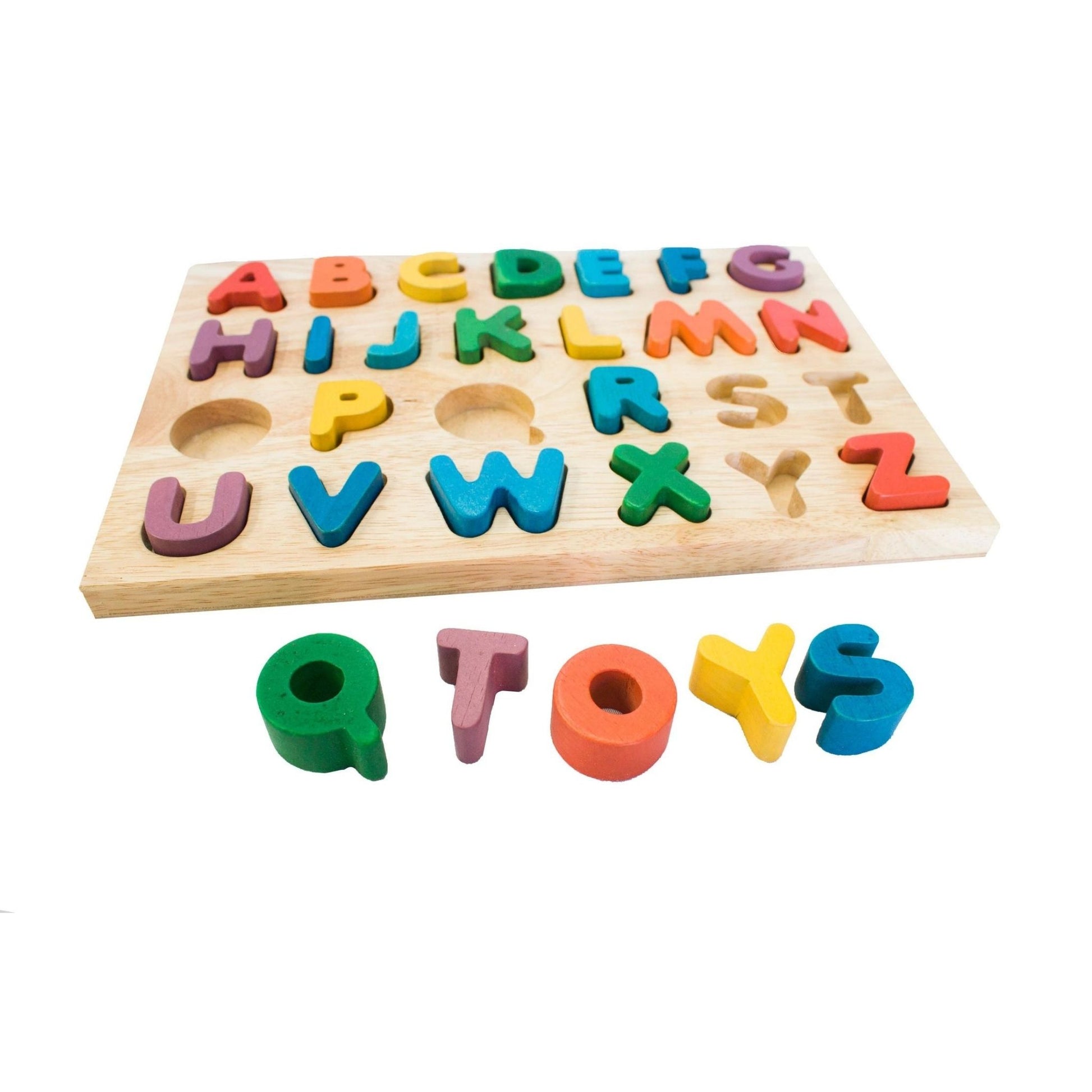 Colorful Capital Letter Puzzle