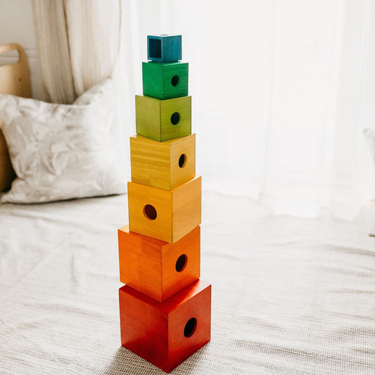 Rainbow Nesting Boxes