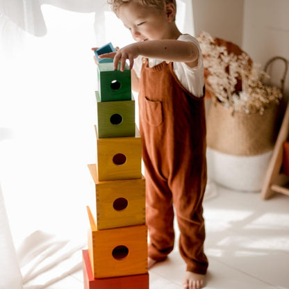 Rainbow Nesting Boxes