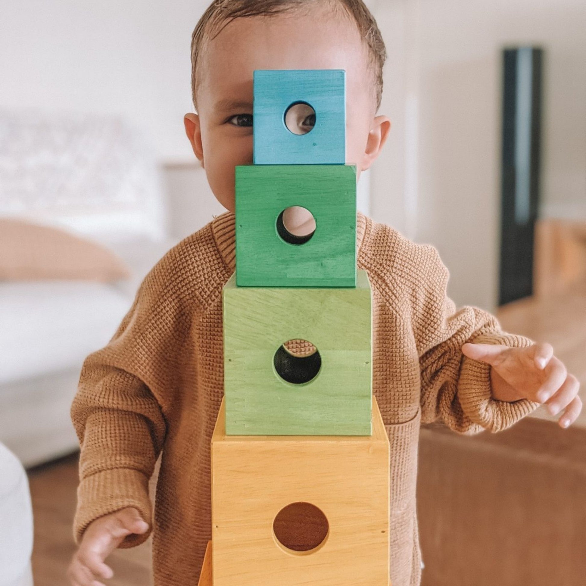 Rainbow Nesting Boxes