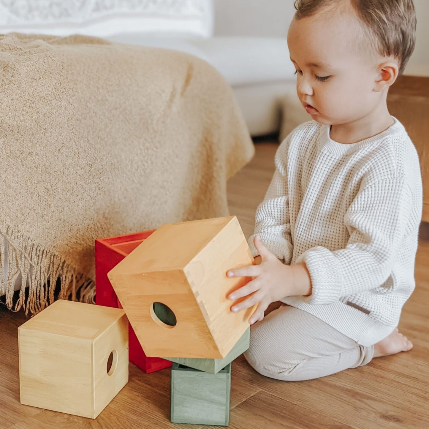 Rainbow Nesting Boxes