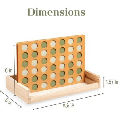 Wooden Four in a Row