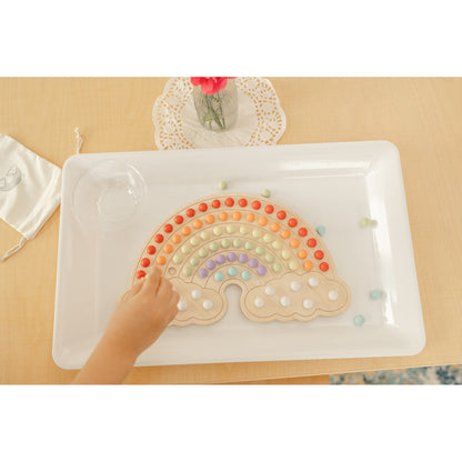 The Rainbow Activity Board - The Nurturing Nook