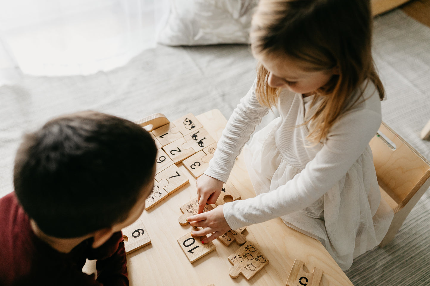 Numeracy and Count Jigsaw Puzzle - The Nurturing Nook