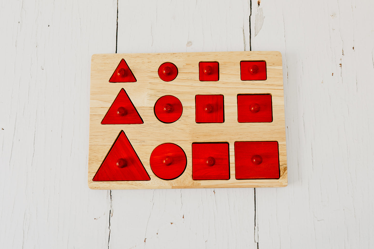 Toddler Knob Shapes Puzzle