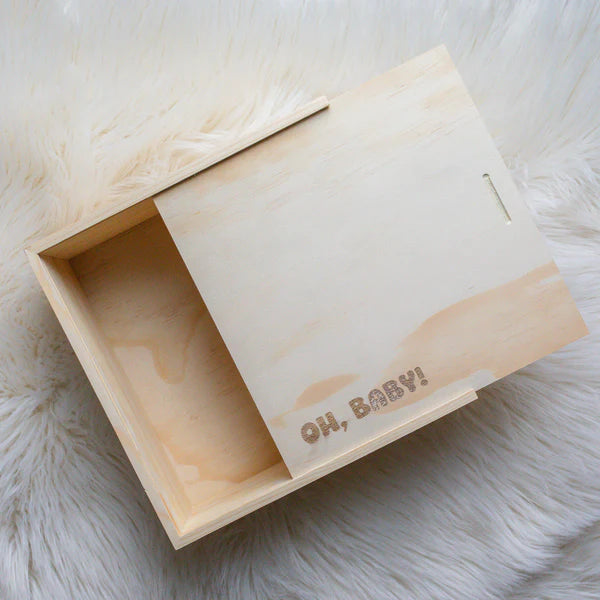 Wooden Box - The Nurturing Nook