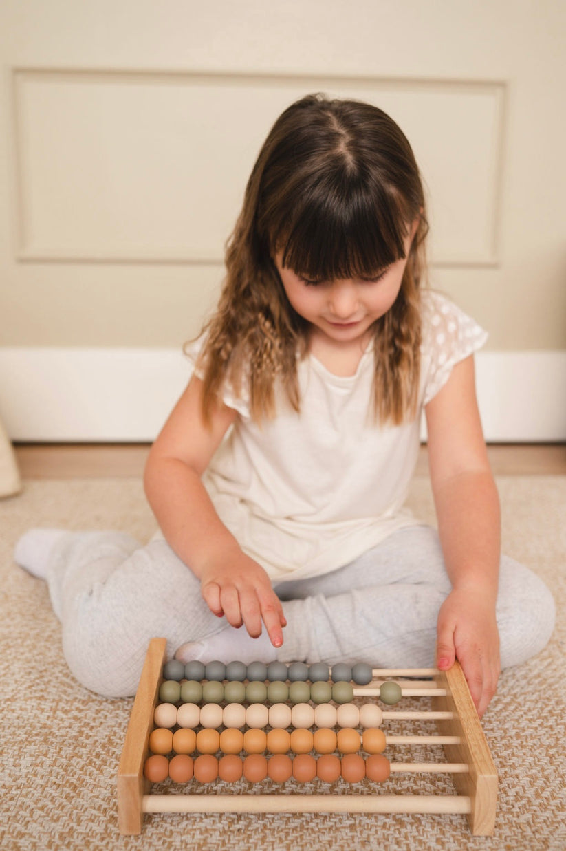 Neutral Wooden Abacus