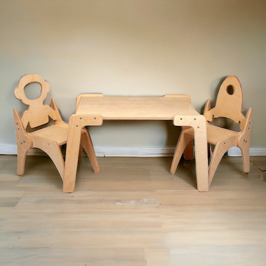 Montessori Table and Chair Set (SEE ALL OPTIONS)