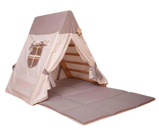 Tent Cover and Mat for Climbing Triangle