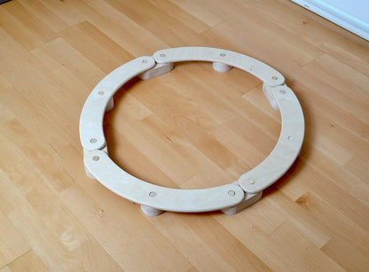 Circular Wooden Balance Beam Set