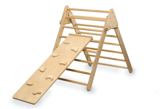 Foldable Climbing Triangle with 2 Ramps