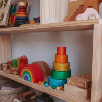 Colored Nesting and Stacking Bowls