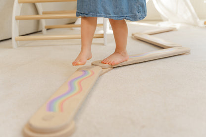 Rainbow Stickers (for Balance Beam) - The Nurturing Nook