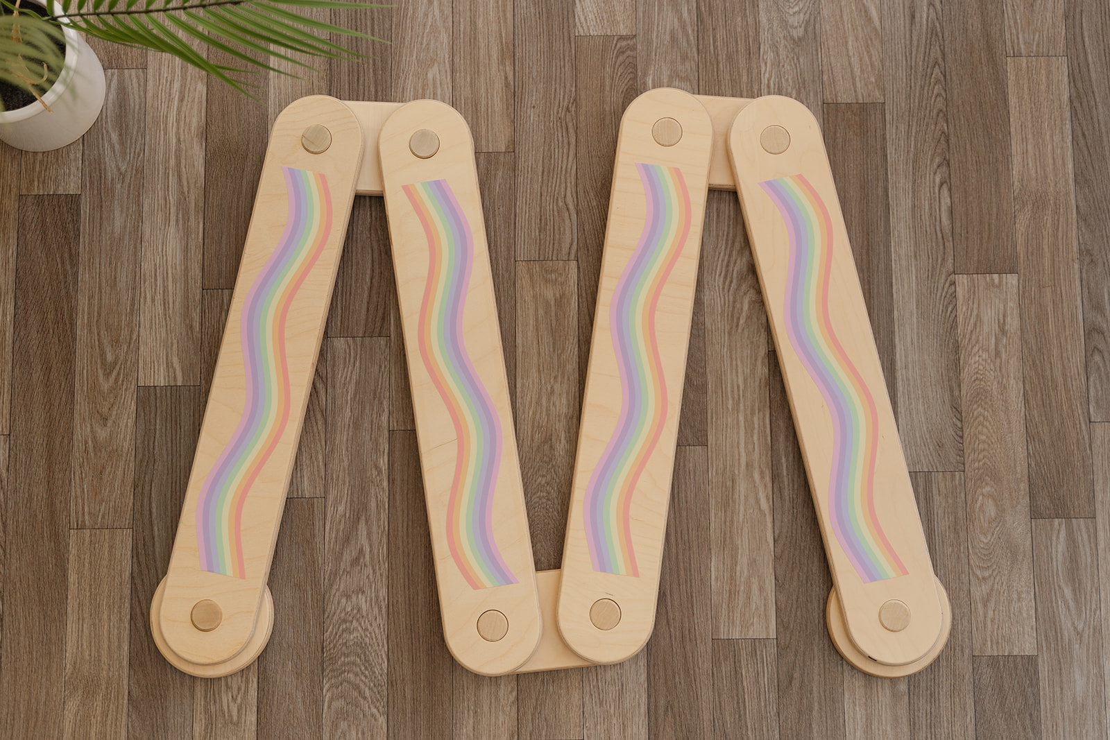 Rainbow Stickers (for Balance Beam) - The Nurturing Nook