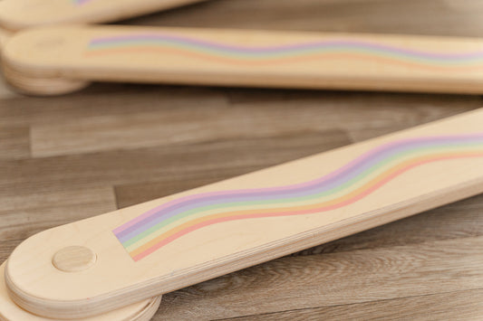 Rainbow Stickers (for Balance Beam) - The Nurturing Nook