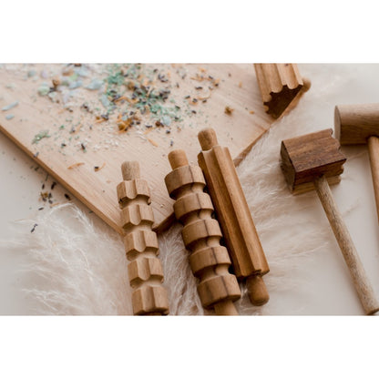 Wooden Play Dough Kit - The Nurturing Nook