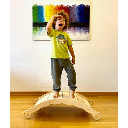 Wooden Balance Board for Toddlers (see ALL options) - The Nurturing Nook