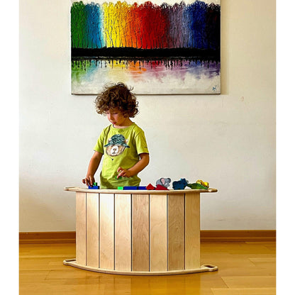 Wooden Balance Board for Toddlers (see ALL options) - The Nurturing Nook