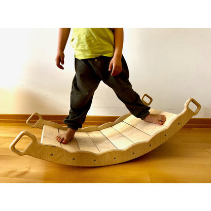 Wooden Balance Board for Toddlers (see ALL options) - The Nurturing Nook